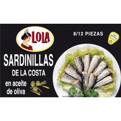 Sardinillas en oliva Lola